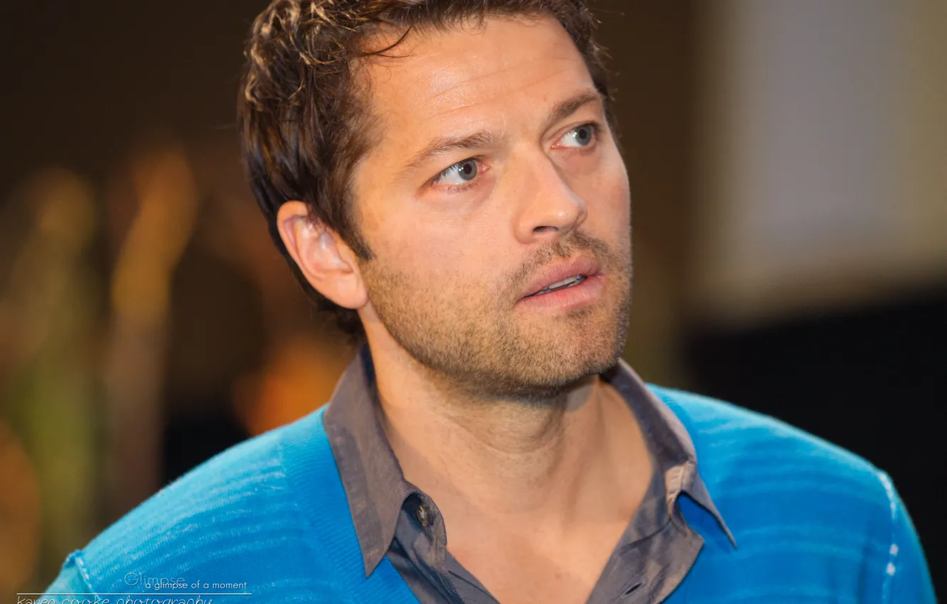 Фото обои актер, Сверхъестественное, Миша Коллинз, Misha Collins
