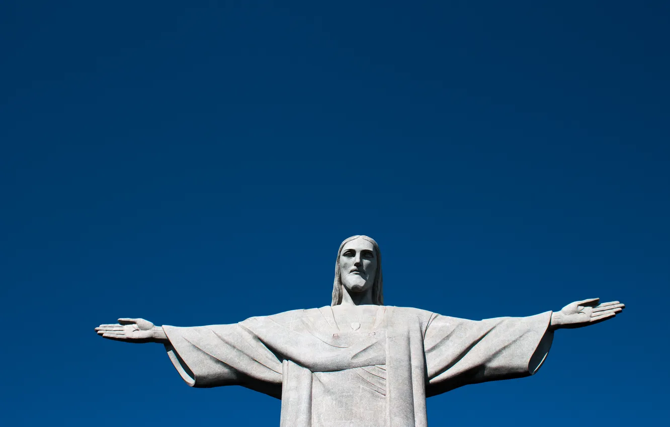 Фото обои Brazil, statue, Christ