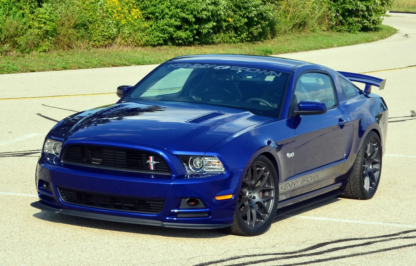 Фото обои Mustang, Ford, мустанг, форд, 2013, GT4, Kenny Brown