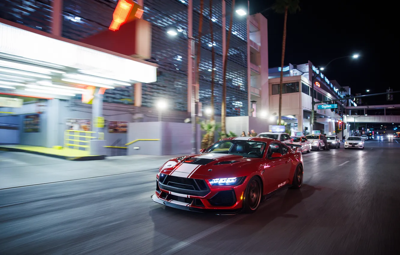 Фото обои Mustang, Shelby, Shelby Super Snake, 2024