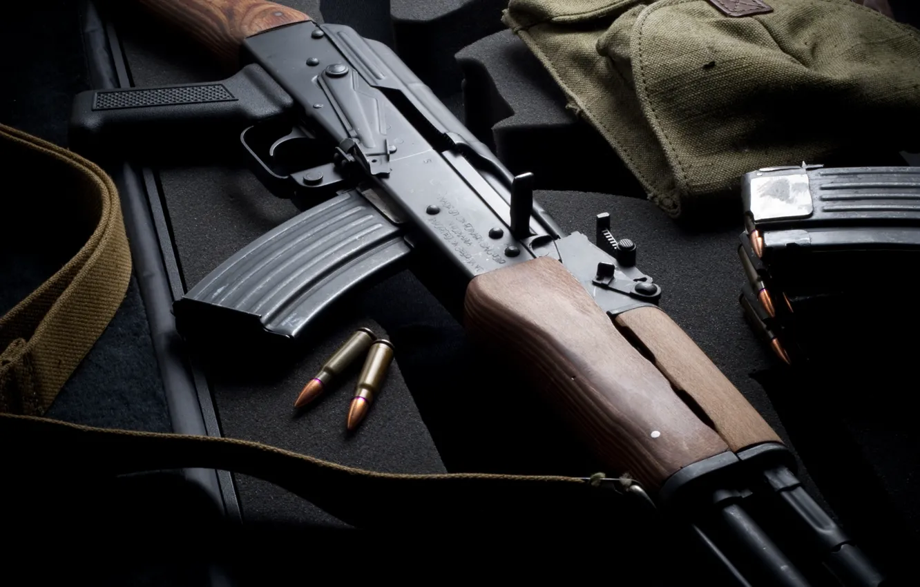Фото обои оружие, автомат, Калашникова, китайский ак 47