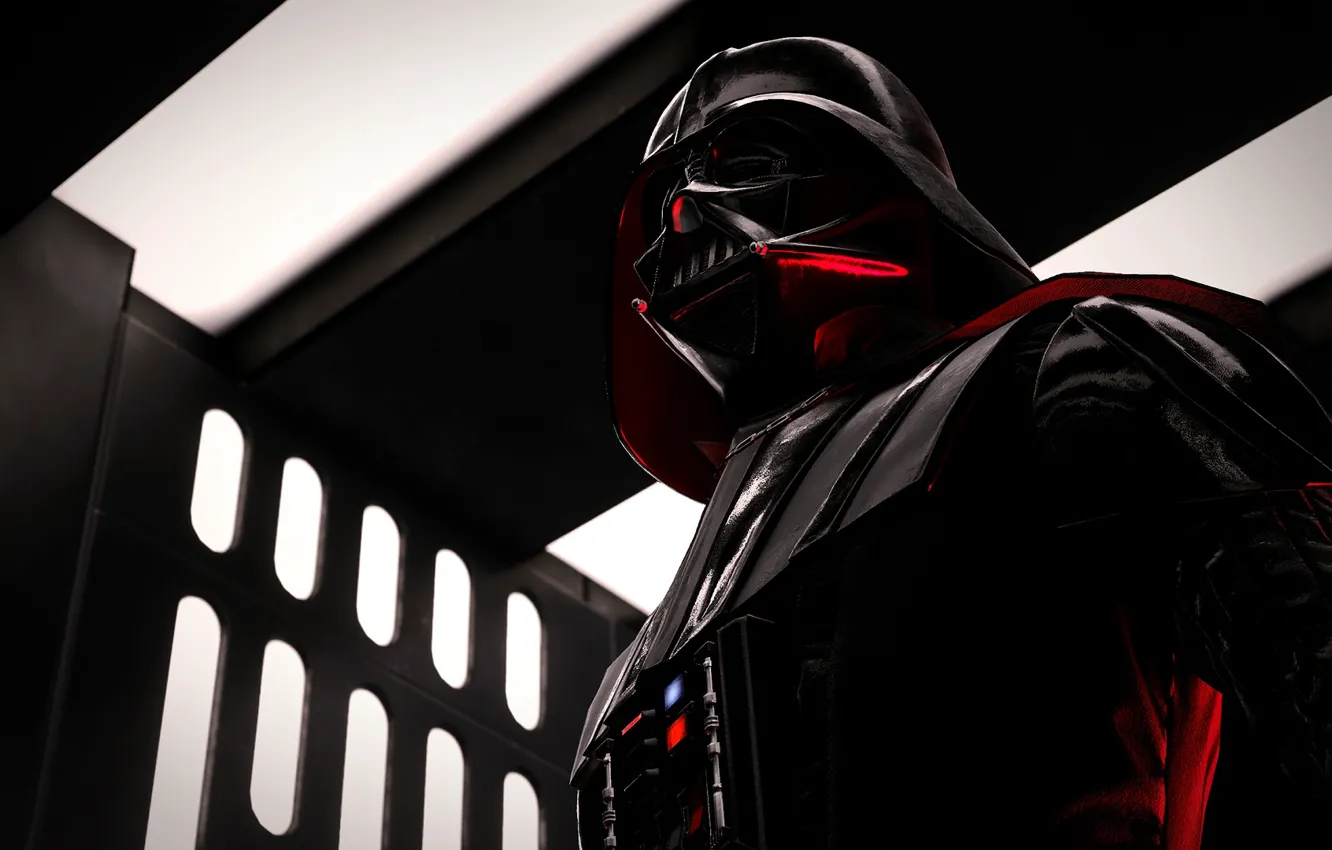 Фото обои Darth Vader, Electronic Arts, star wars battlefront