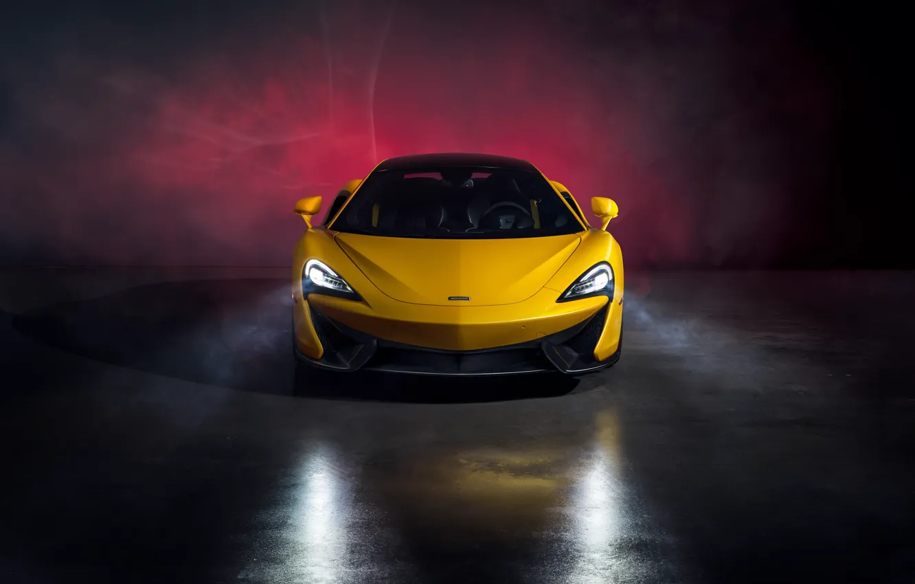 Фото обои McLaren, суперкар, вид спереди, MSO, 570S, by Jimmy Zhang