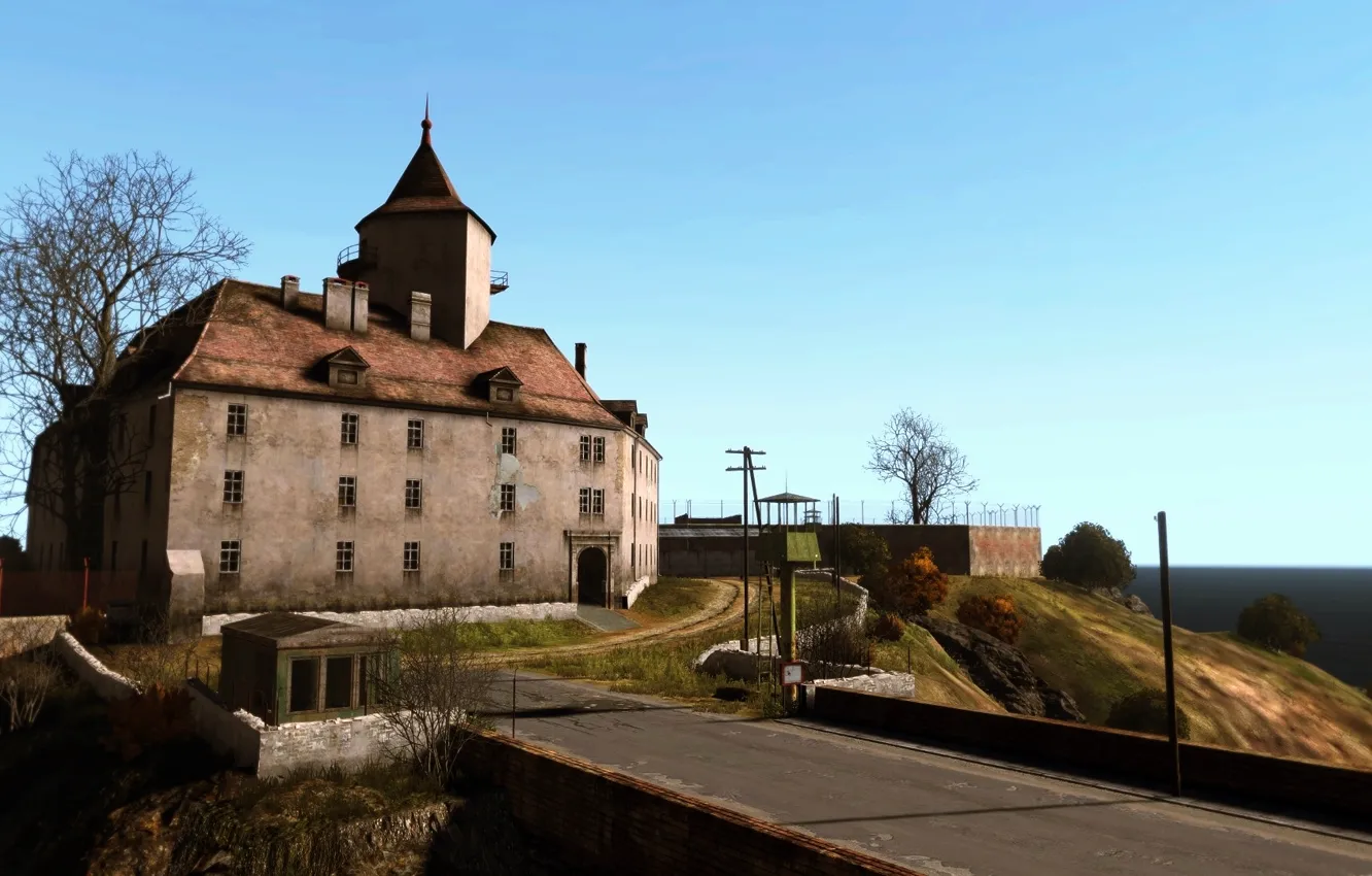Фото обои Остров, Тюрьма, DayZ, DayZ Standalone