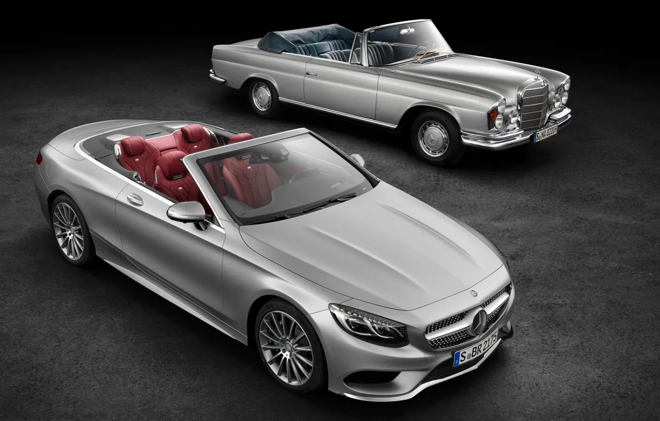 Фото обои Mercedes-Benz, AMG, Line, Cabriolet, 2015, S-500