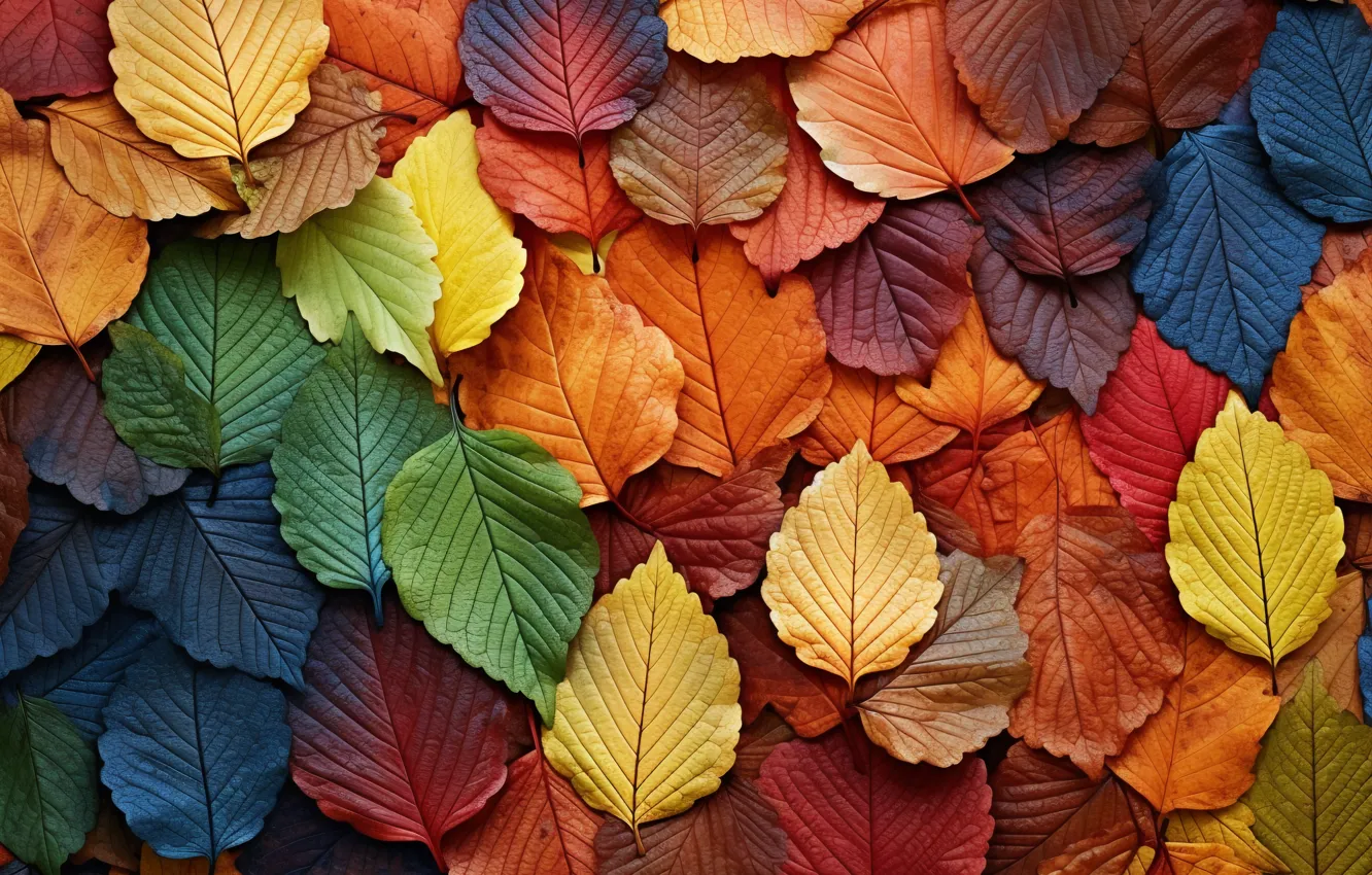Фото обои осень, листья, фон, текстура, colorful, autumn, leaves
