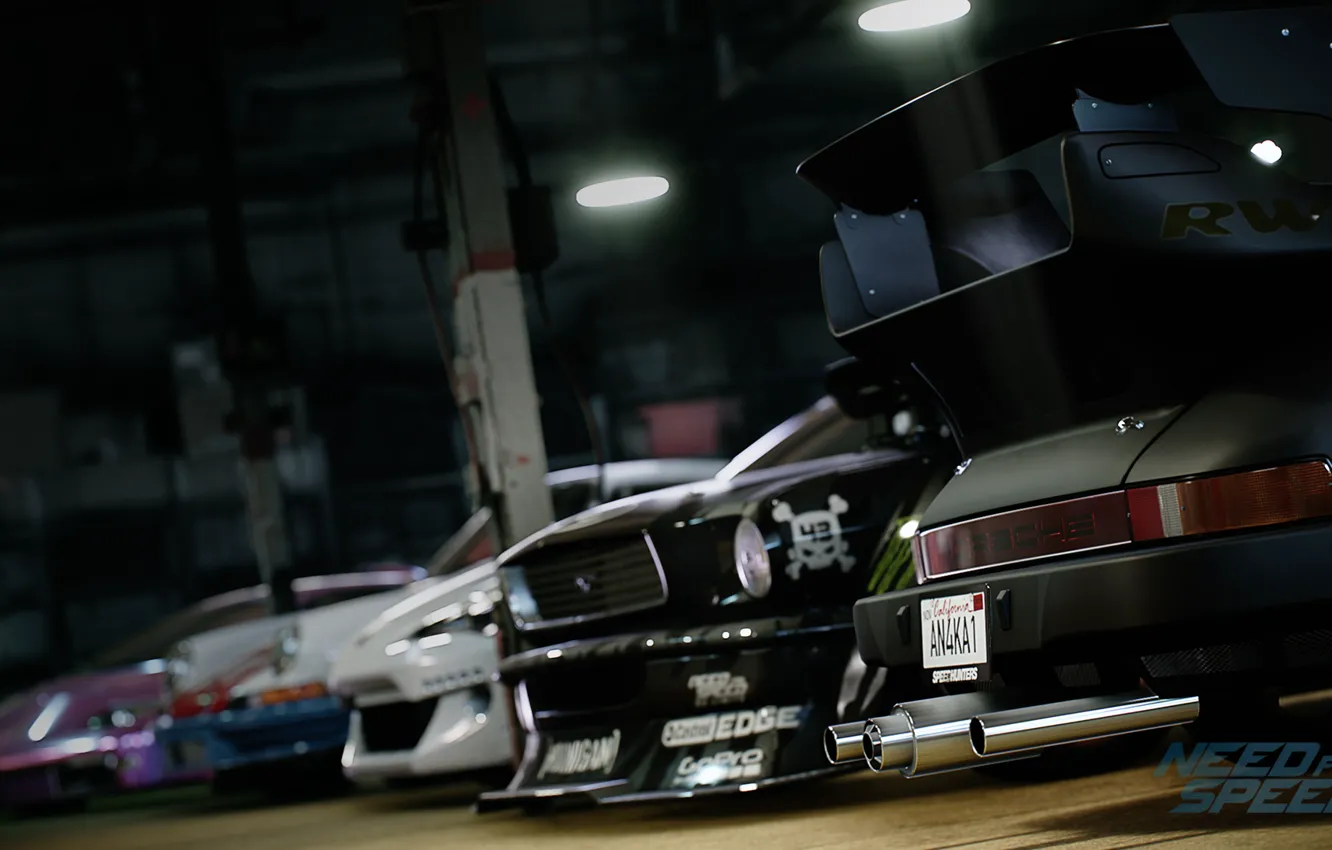 Фото обои тюнинг, cars, в гараже, Need For Speed 2015