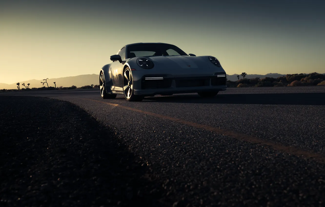 Фото обои 911, Porsche, front view, Porsche 911 Sport Classic