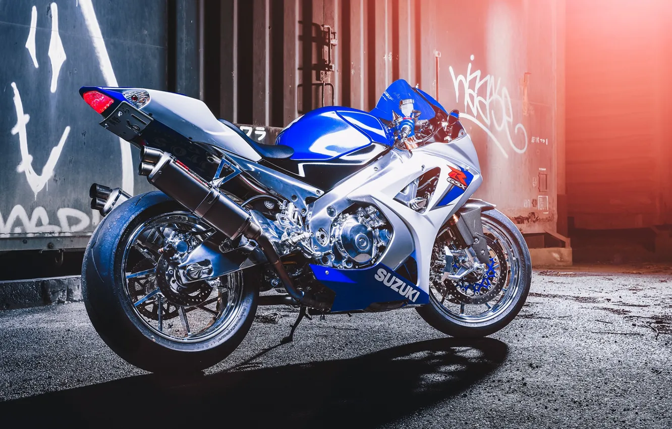 Фото обои Мотоцикл, байк, Suzuki gsx-r