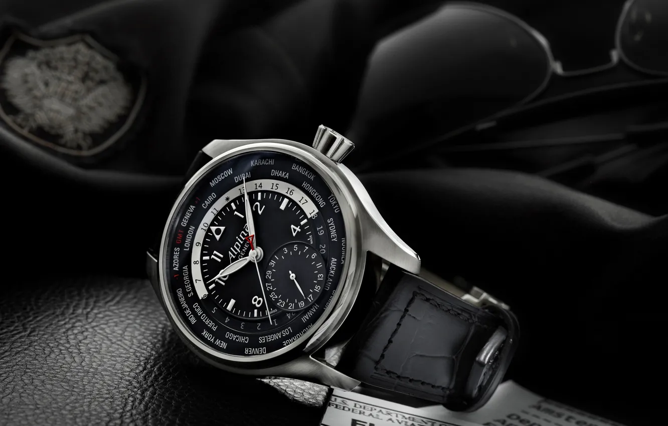 Фото обои часы, Watch, Alpina, Manufacture