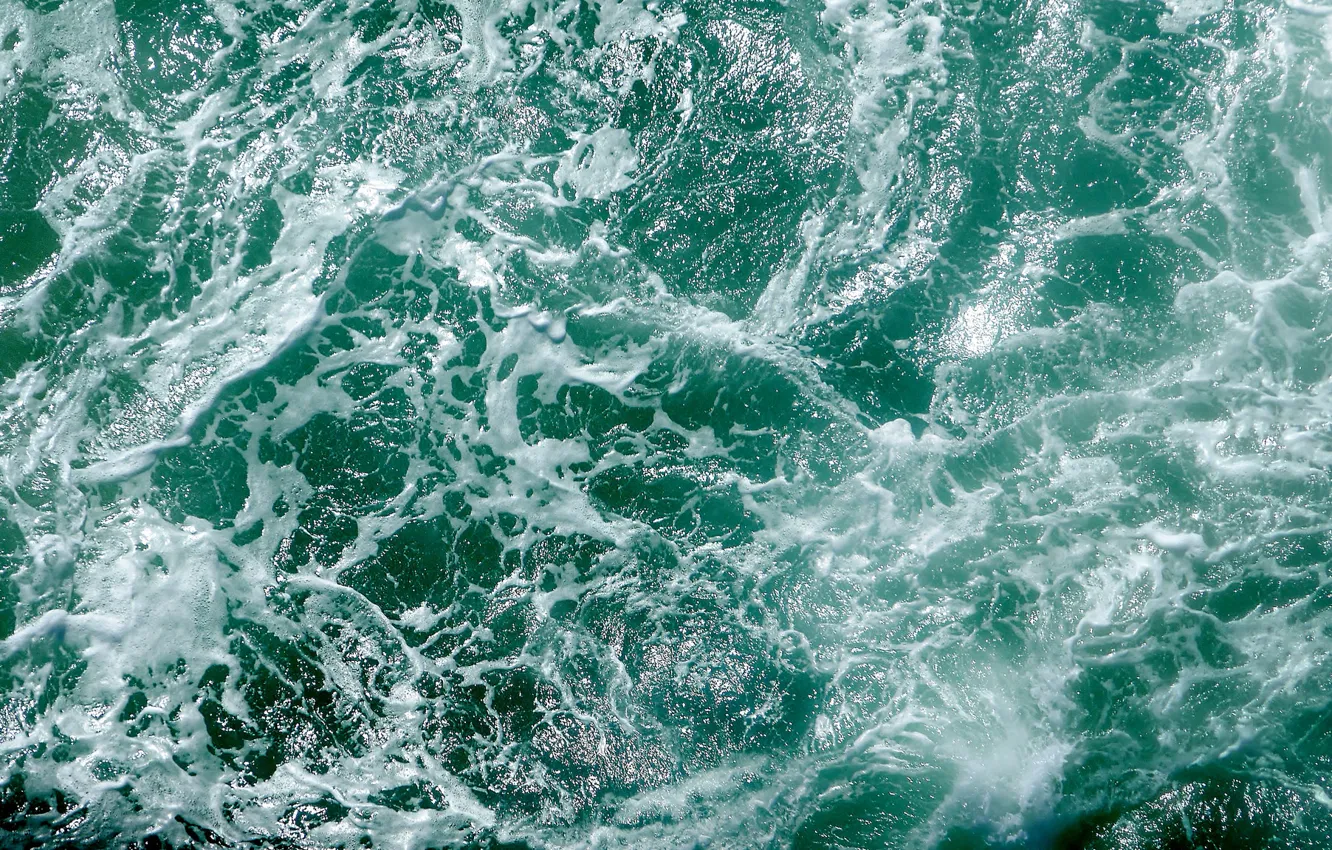 Фото обои волны, вода, океан, Pacific Ocean, Тихий океан