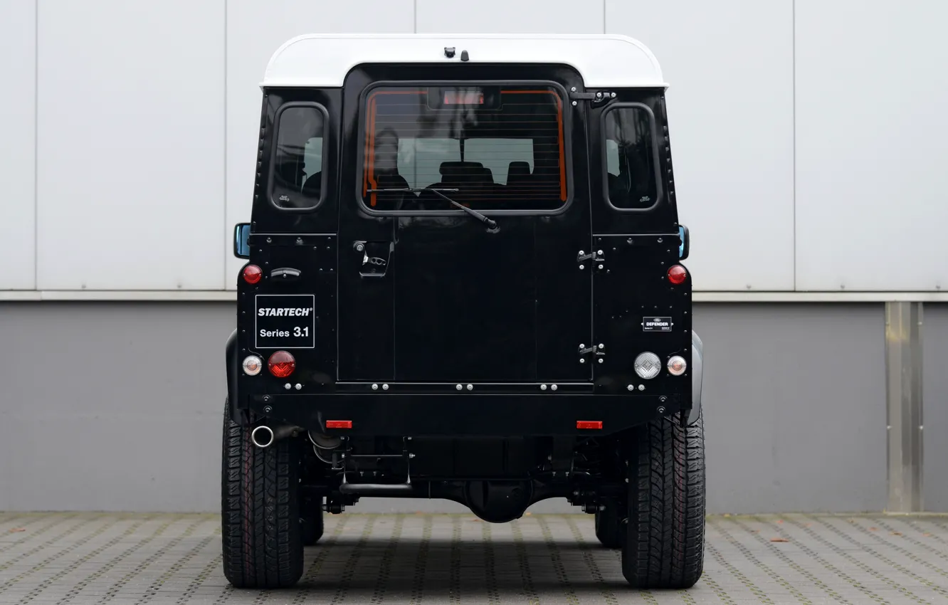 Фото обои Land Rover, вид сзади, Defender, 2013, Startech, Series 3.1 Concept