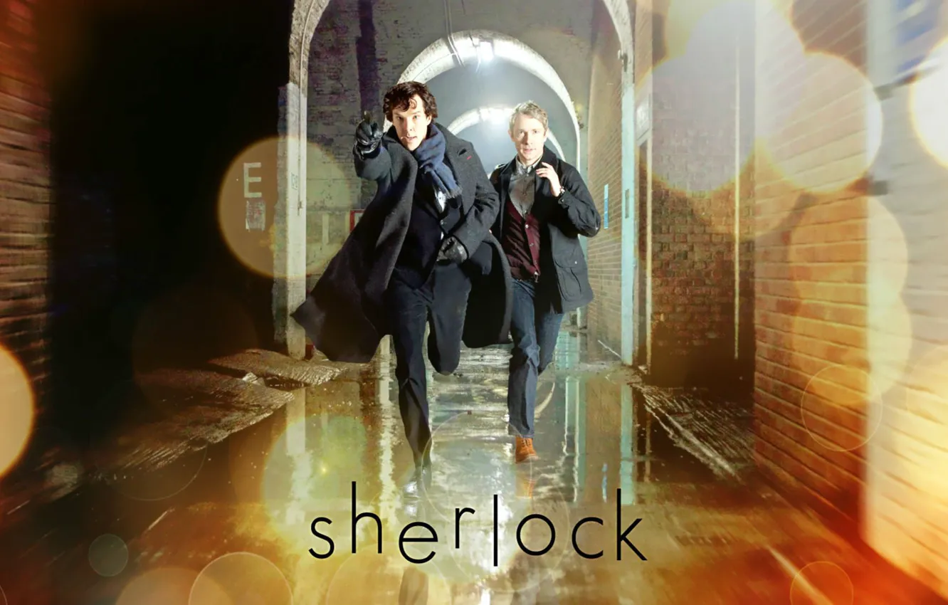 Фото обои Шерлок Холмс, Мартин Фриман, Бенедикт Камбербэтч, Sherlock, Sherlock BBC, Sherlock Holmes, Джон Ватсон, Sherlock (сериал)