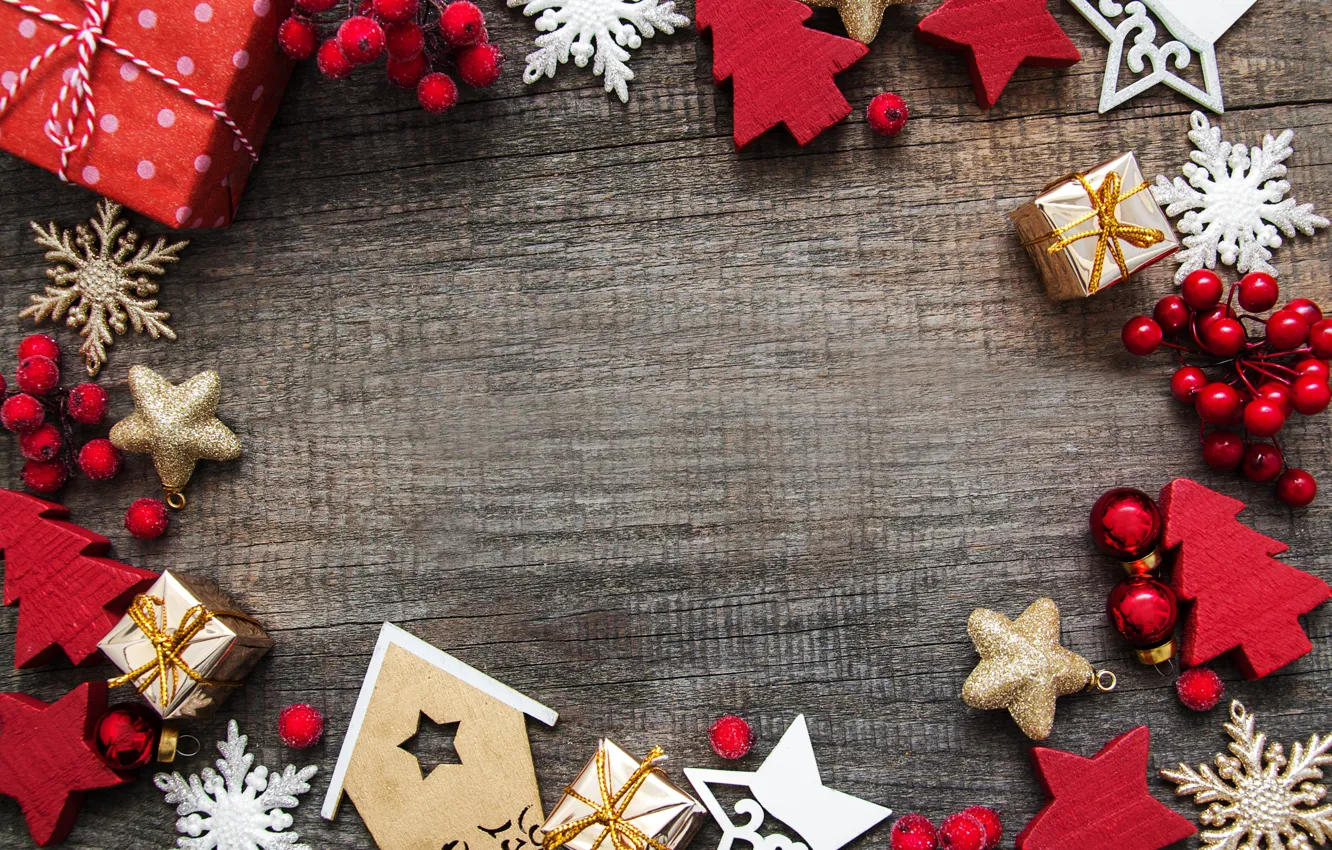 Фото обои украшения, Новый Год, Рождество, christmas, wood, merry, decoration, frame