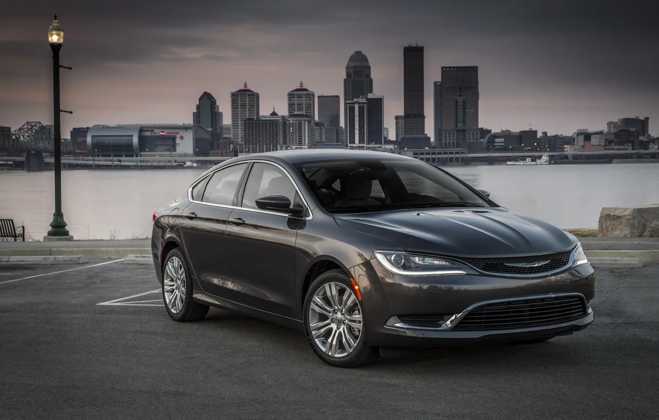 Фото обои фото, Chrysler, Серый, Автомобиль, 2015, 200 C