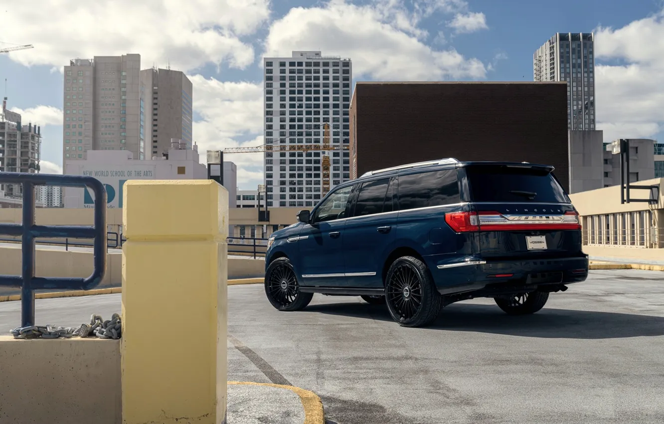 Фото обои Lincoln, Rear view, Navigator