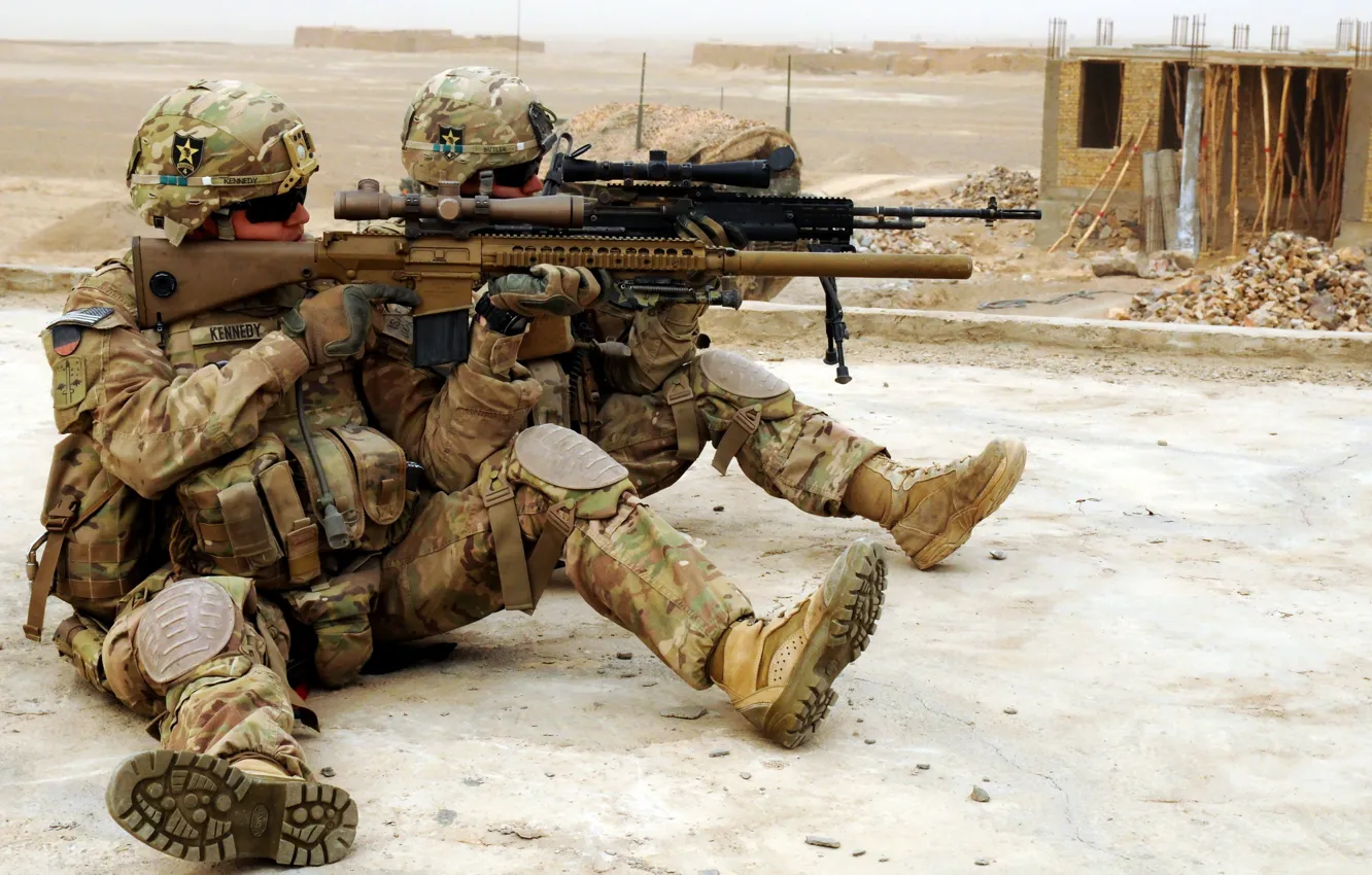Фото обои оружие, армия, солдаты
