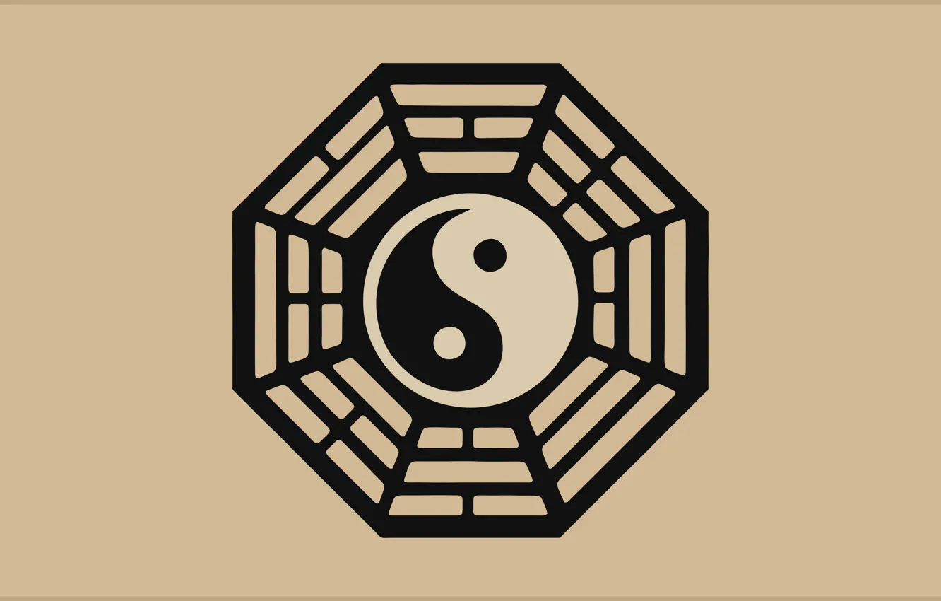 Фото обои symbol, Инь, Harmony, Янь, Дао, Dao, Гармония, триграммы