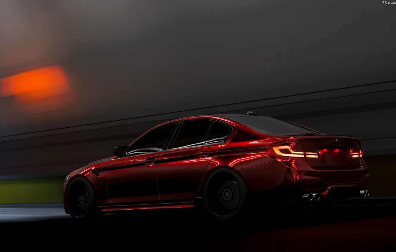 Фото обои BMW, BMW M5, BMW M5 F90
