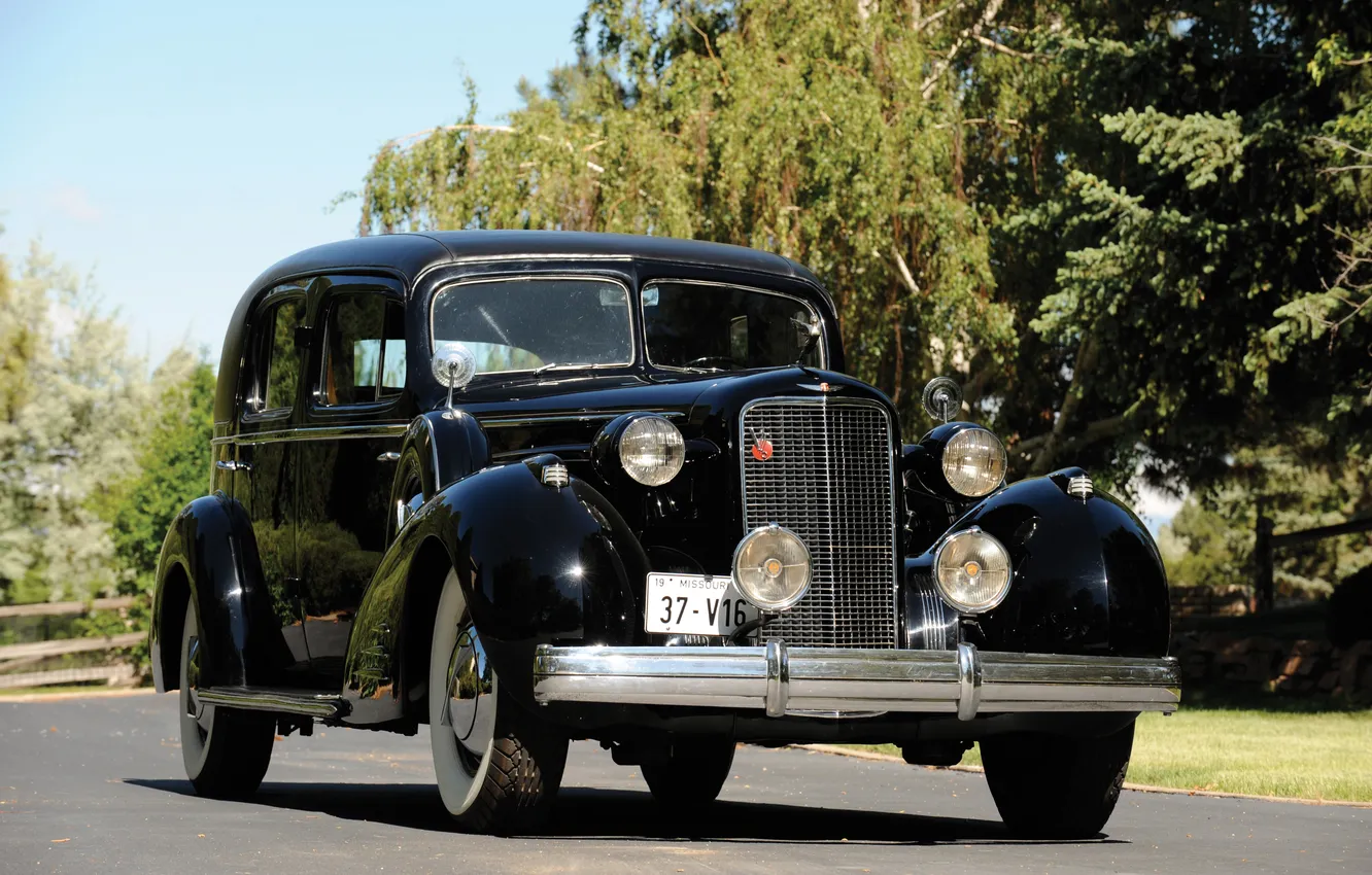 Фото обои Cadillac, ретро автомобили, 1937, Custom, by Fleetwood, retro cars, Cadillac V16 Series 90, Custom Imperial …