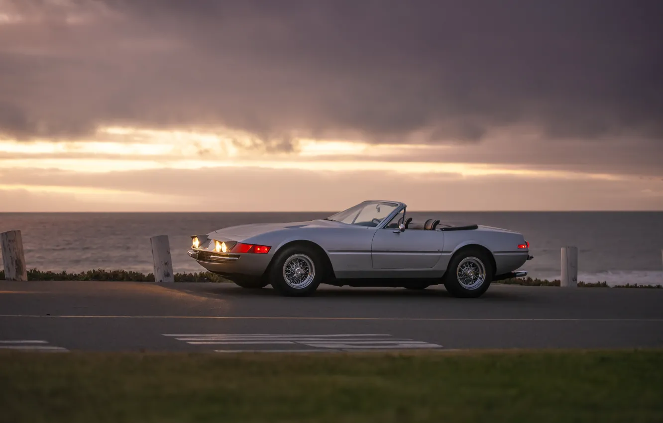 Фото обои 1971, Ferrari, 365, Ferrari 365 GTS/4 Daytona