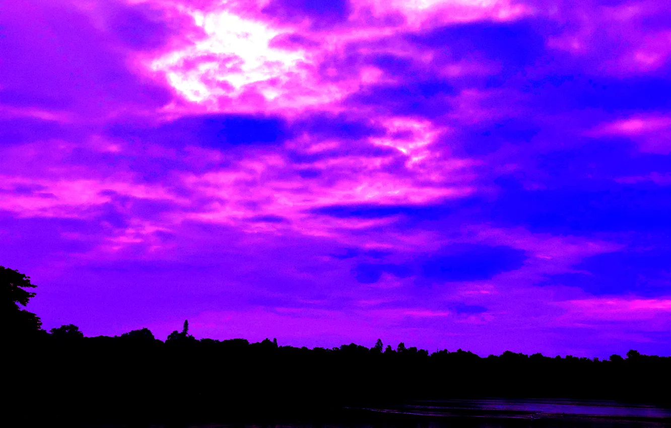 Фото обои Clouds, Sky, Sun, Water, Sunrise, Dawn, Morning, Lake