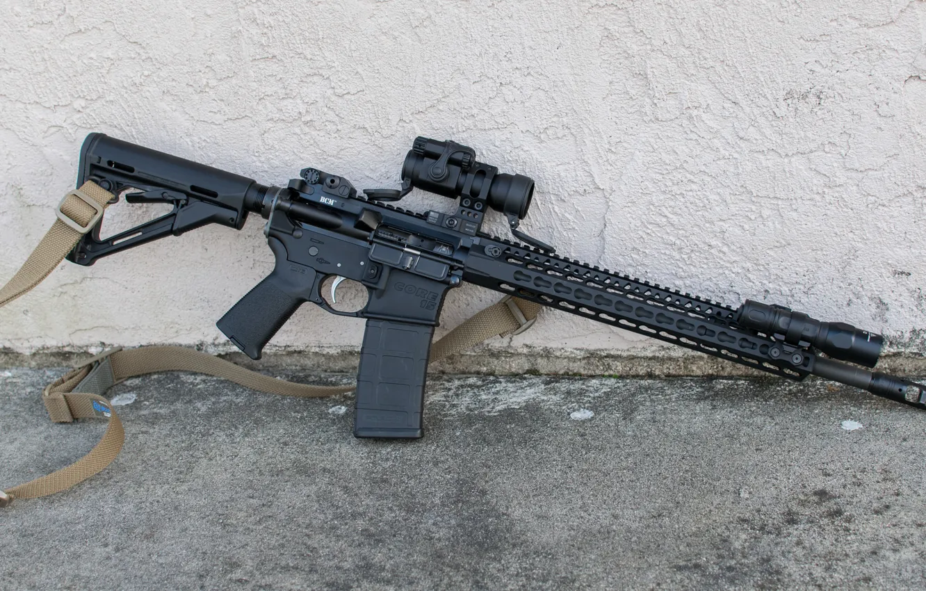Фото обои винтовка, штурмовая, AR-15