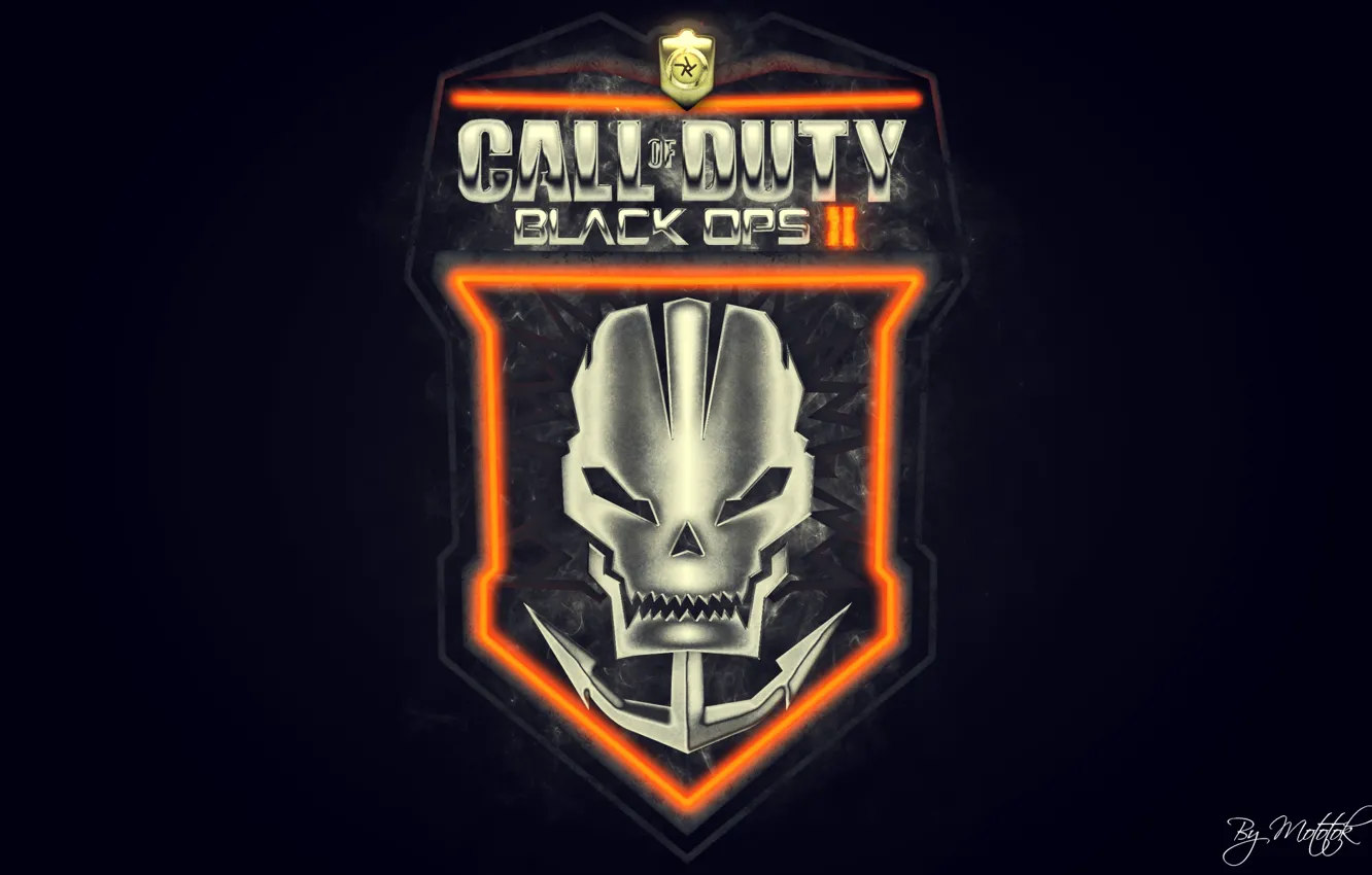 Фото обои Call of Duty, Black Ops 2, Fan-Art, Emblem
