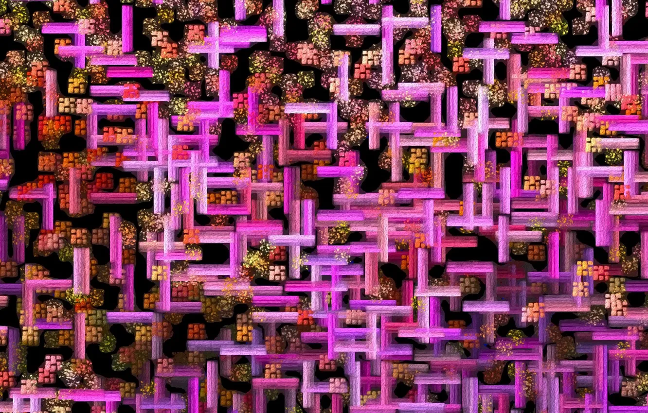 Фото обои Grafika, Prostokąty, Kreski