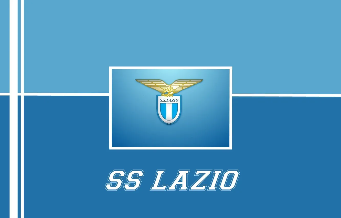 Фото обои wallpaper, sport, logo, football, SS Lazio