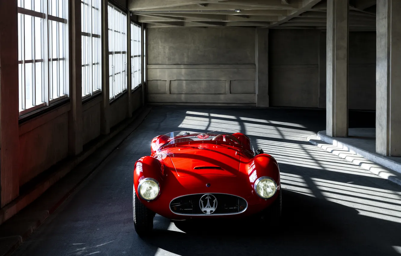 Фото обои 1953, sportcar, Spyder, ретро автомобили, retro cars, спортивные автомобили, by Fantuzzi, Maserati A6GCS/53