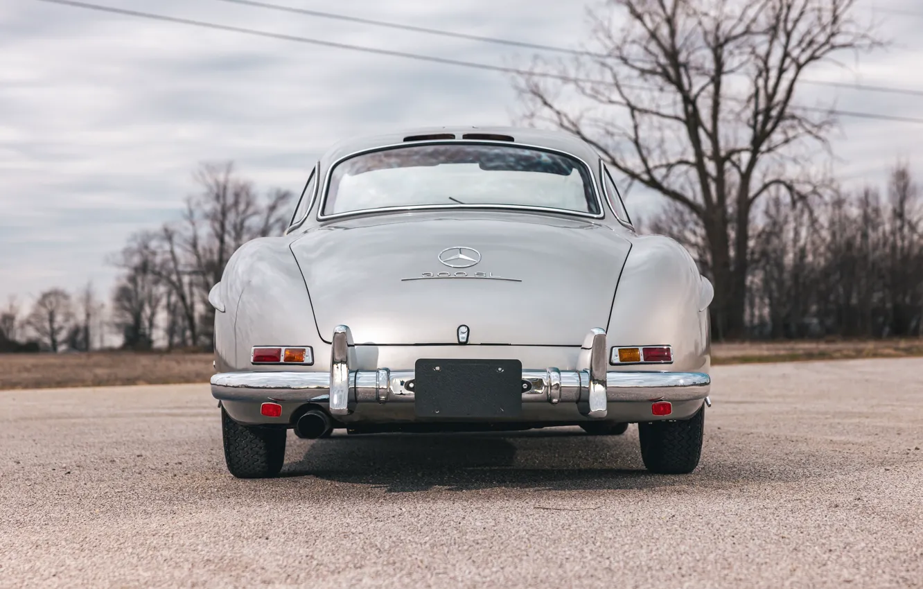 Фото обои Mercedes-Benz, 300SL, 1955, Mercedes-Benz 300 SL, Gullwing