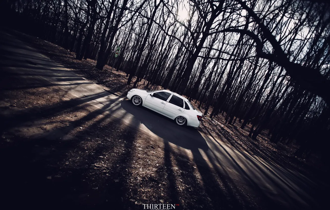 Фото обои машина, авто, деревья, тень, фотограф, auto, photography, photographer