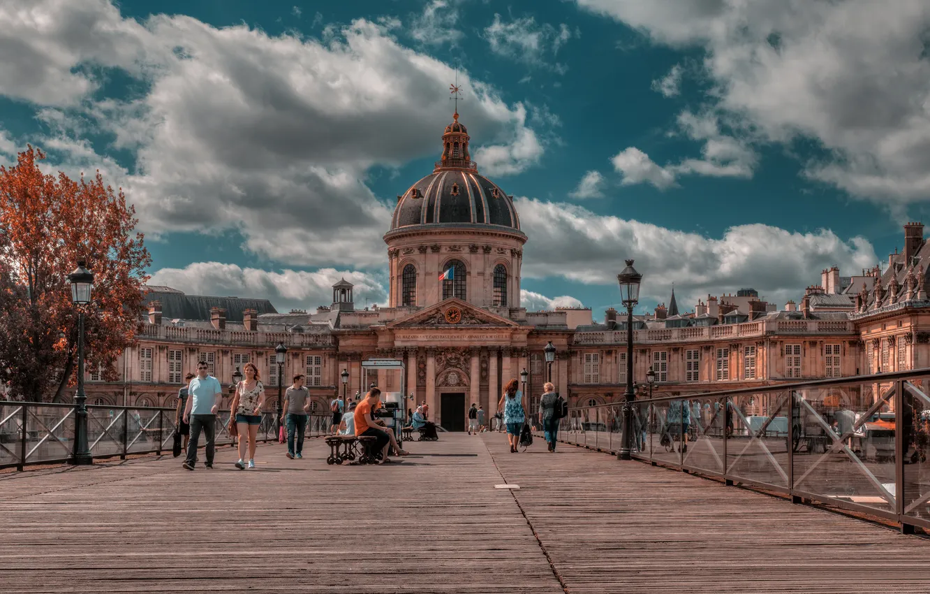 Фото обои Франция, Париж, L'Institut de France