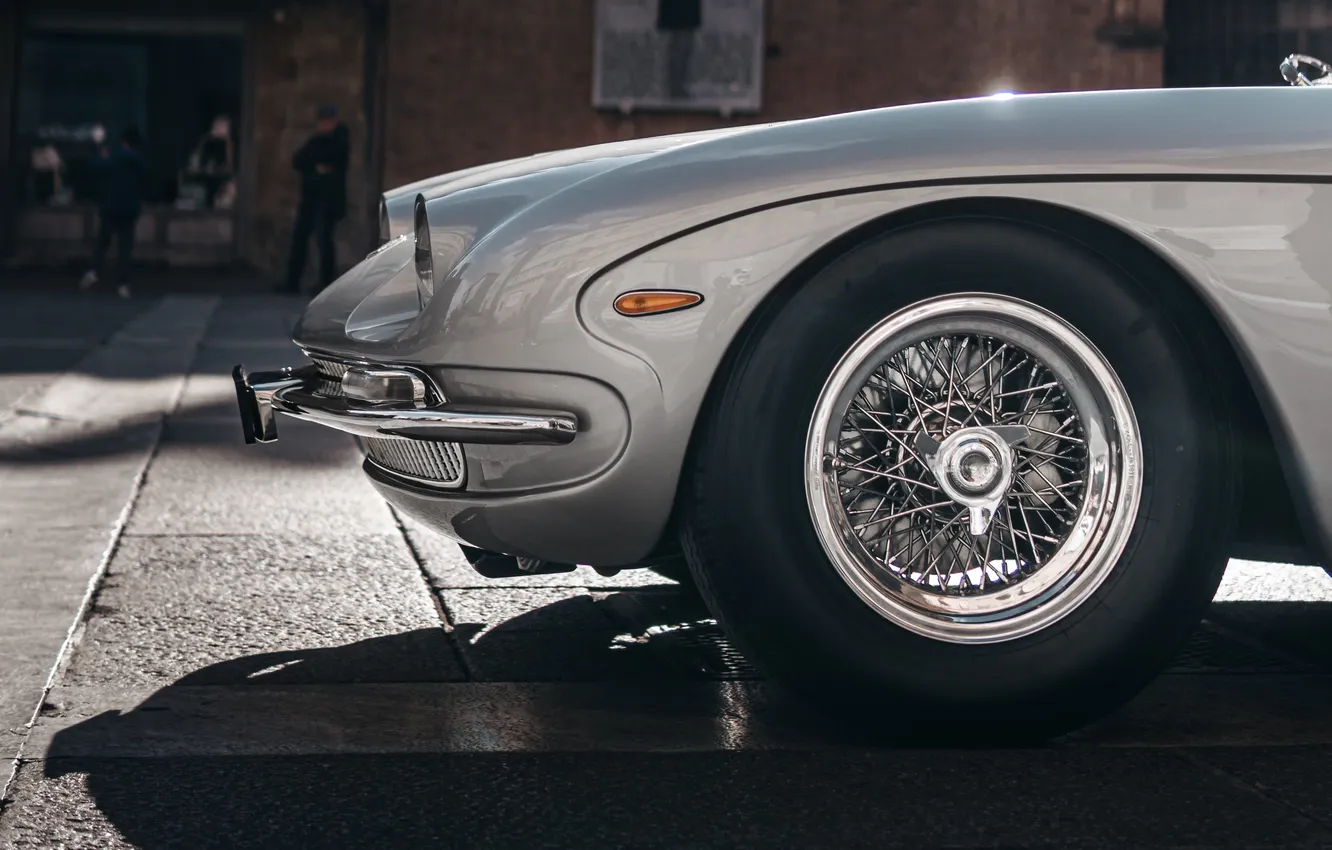 Фото обои Lamborghini, 350 GT, 1964, Lamborghini 350 GT