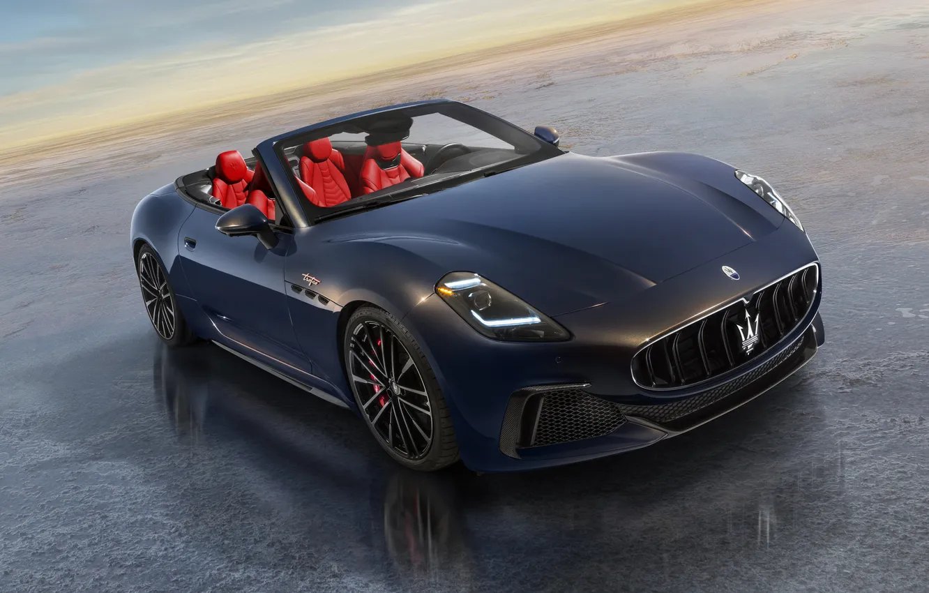 Фото обои Maserati, кабриолет, GranCabrio, Trofeo, 2024, Maserati GranCabrio Trofeo