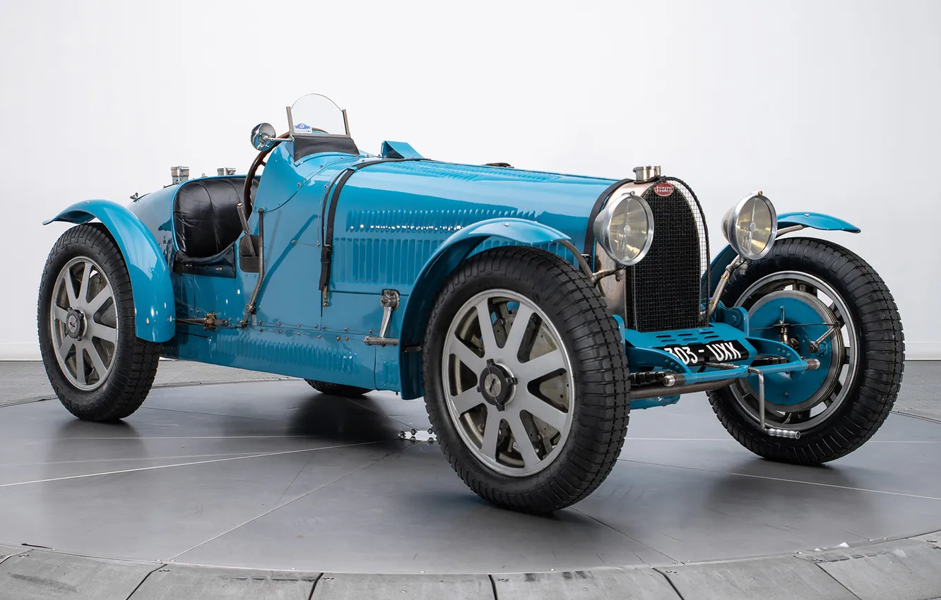 Фото обои Bugatti, auto, retro, 1931 Bugatti Type 51