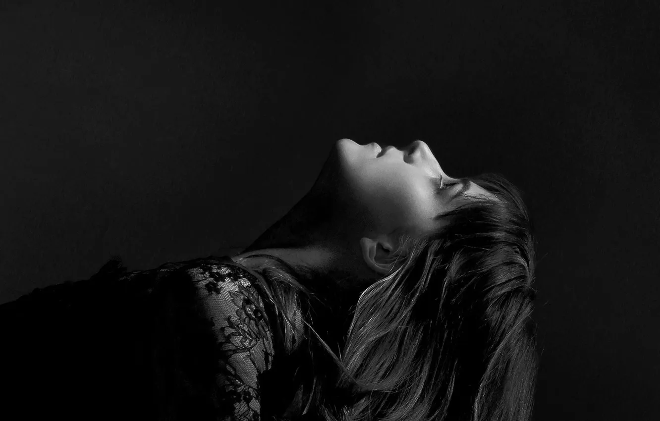 Фото обои поза, актриса, профиль, Dakota Johnson
