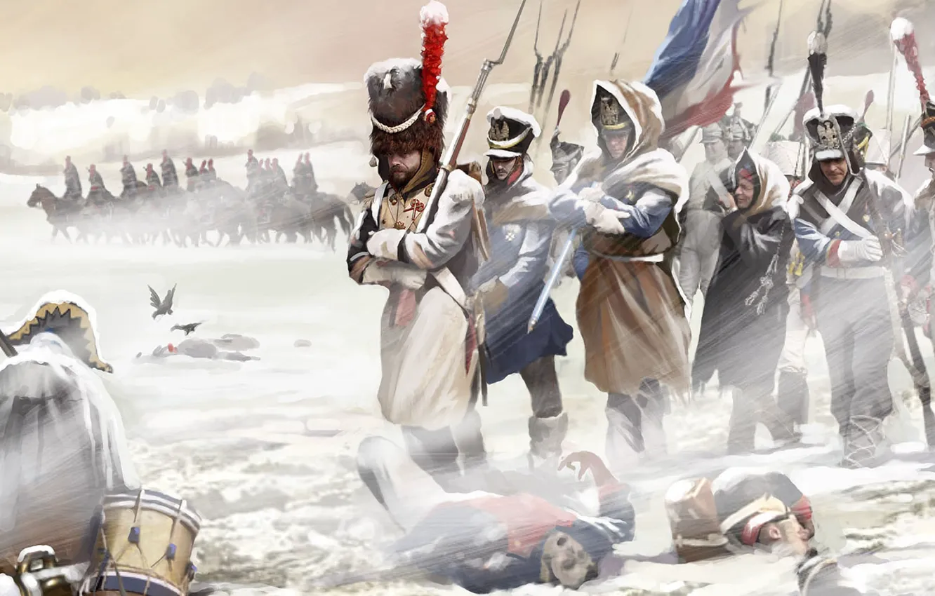 Фото обои GSC Game World, компьютерная игра, стратегия в реальном времени, Наполеоновские войны, Казаки II