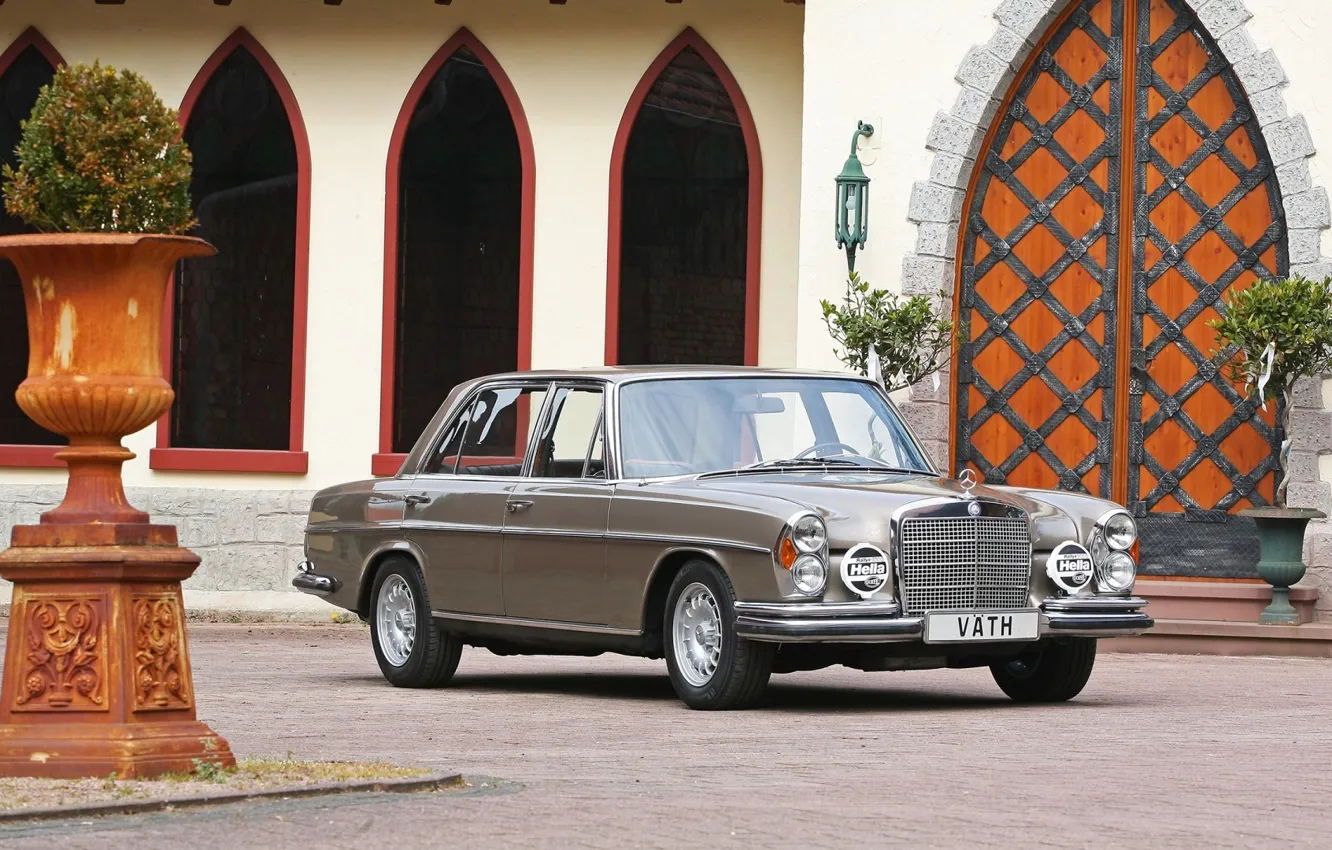 Фото обои Mercedes-Benz, 300, 6.3, мерседес-бенц, SEL, (1968-1972)