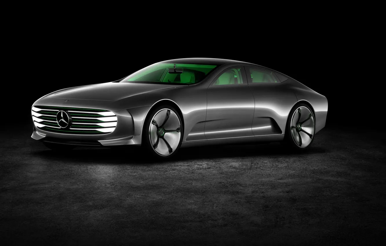 Фото обои купе, Mercedes-Benz, 2015, 4×2, Intelligent Aerodynamic Automobile, Concept IAA