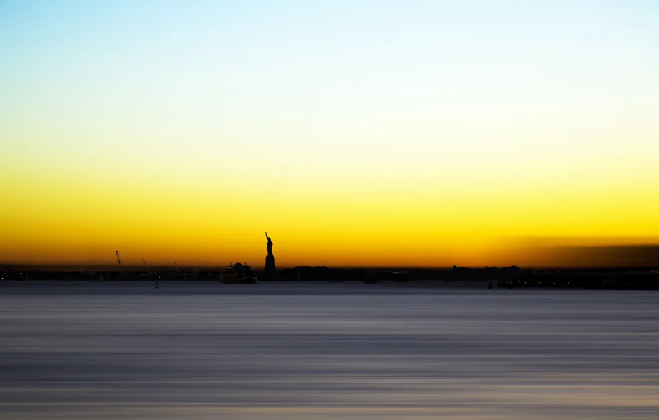 Фото обои new-york, Statue, Liberty
