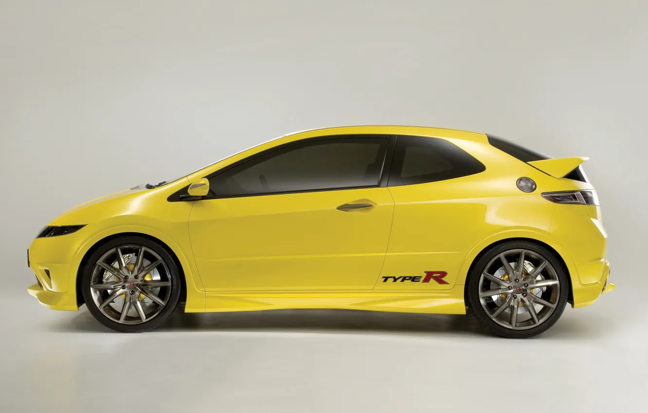 Фото обои Concept, купе, 2006, концепт-кар, Honda, Civic Type-R, Honda Civic Type-R Concept