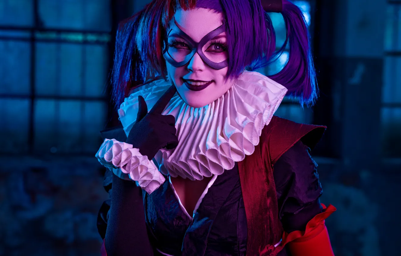 Фото обои косплей, Harley Quinn, Batman Ninja, Михаил Давыдов