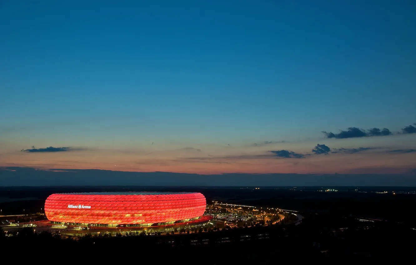 Фото обои стадион, munich, Allianz Arena, FC Bayern Munich