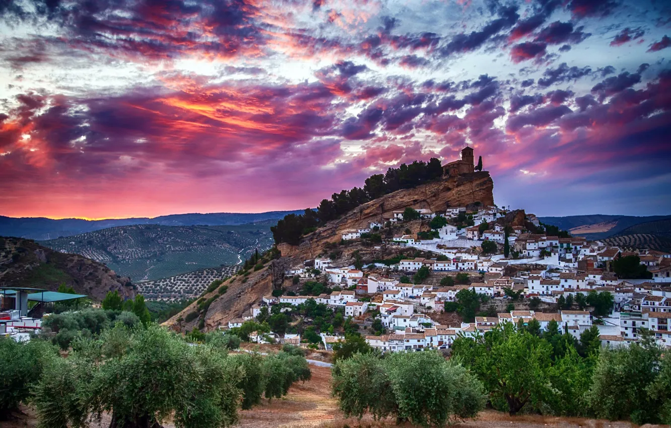Фото обои Spain, Andalusia, Montefrío