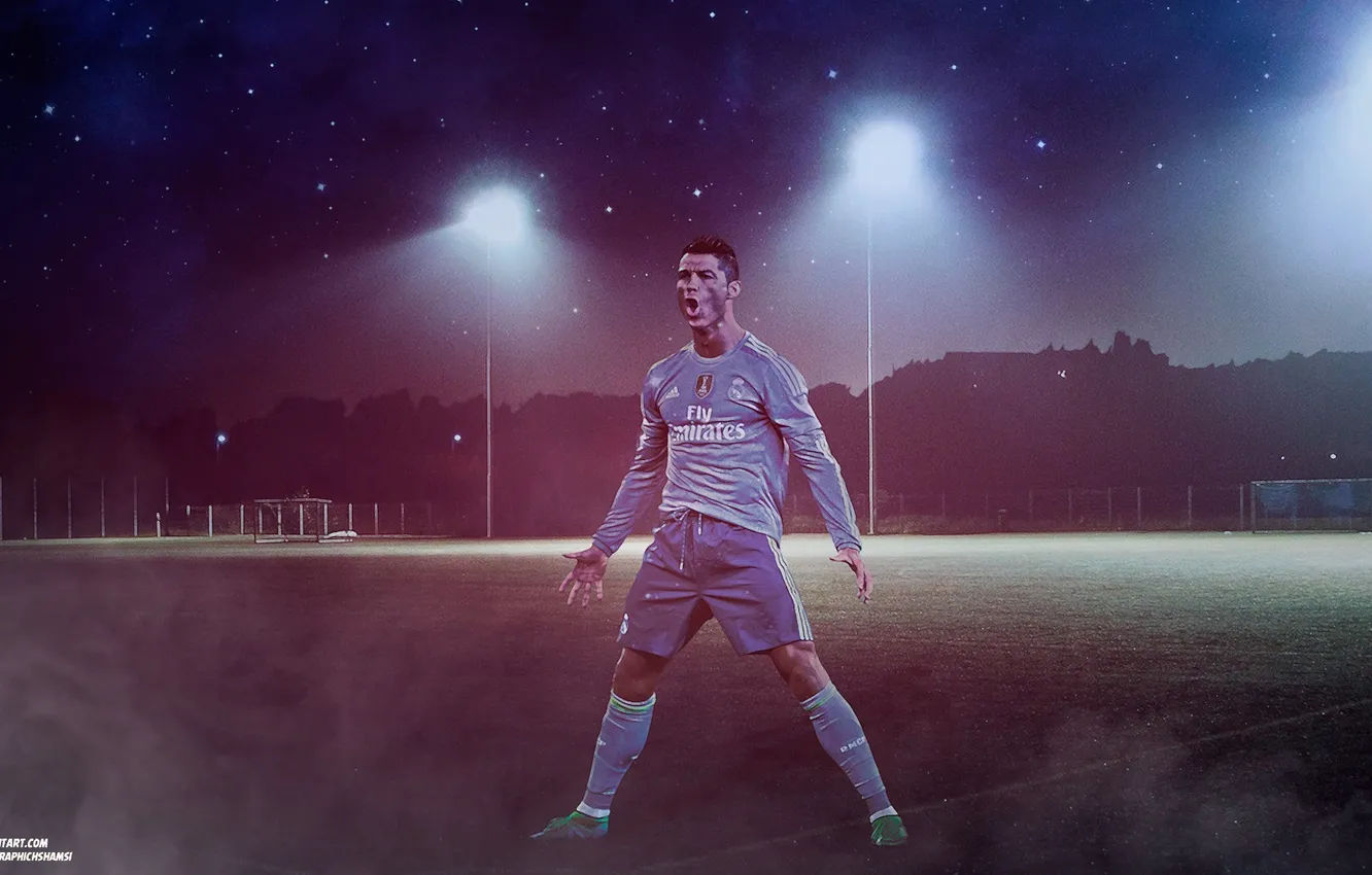 Фото обои Real Madrid, Ronaldo, Cristiano, Superstar