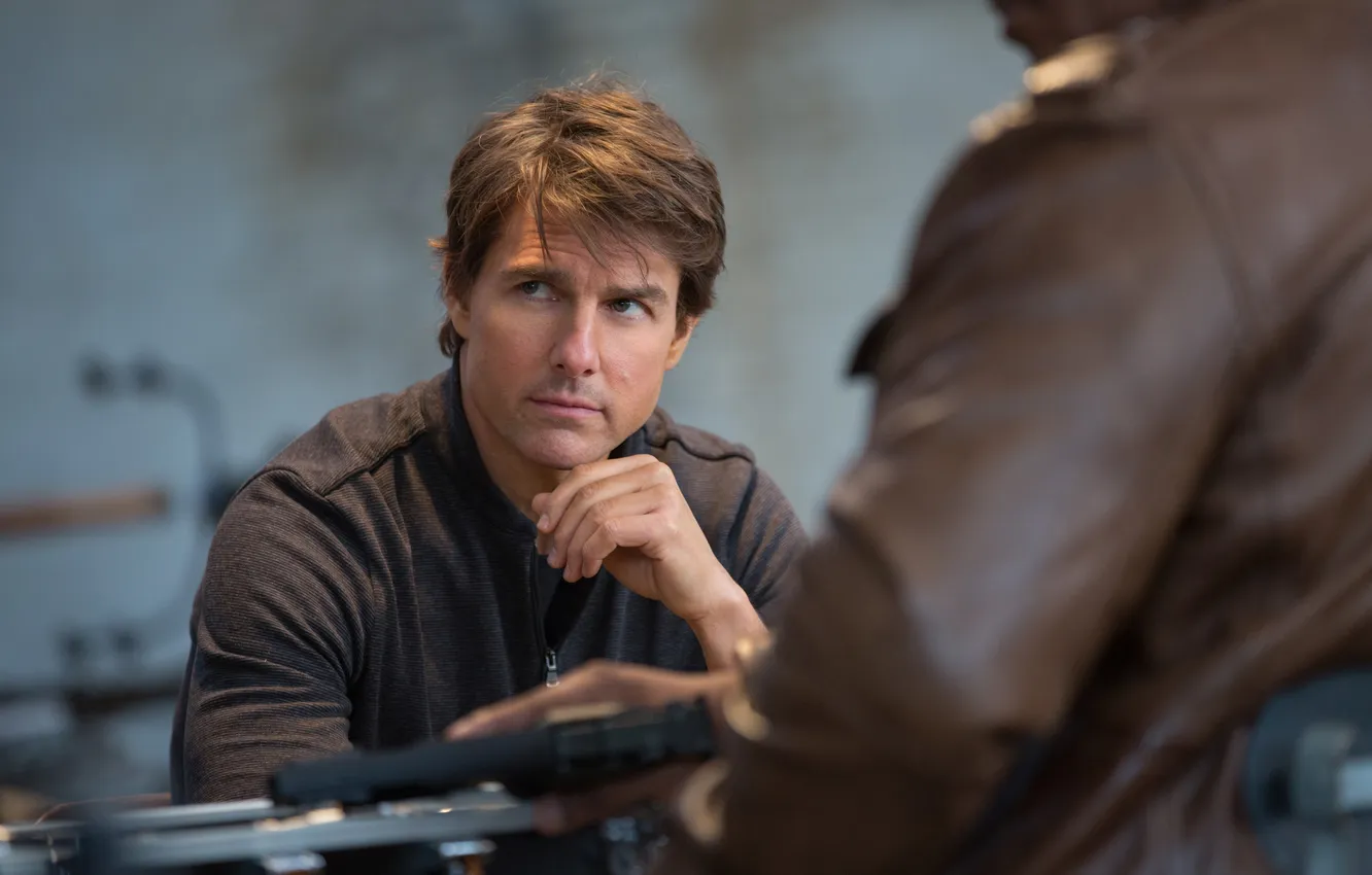 Фото обои Том Круз, Tom Cruise, Ethan Hunt, Винг Реймз, Mission: Impossible - Rogue Nation, Миссия невыполнима: …