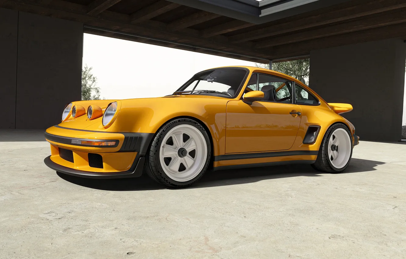 Фото обои 911, coupe, singer, carrera, 2160p