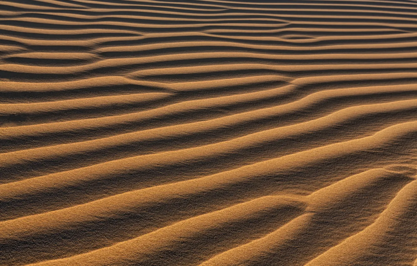 Фото обои песок, волны, фон, цвет